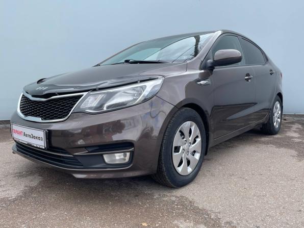 Kia Rio III Рестайлинг с пробегом 2016 года, цена 1 150 000 рублей, 133620 км, седан, Автокод Объявления