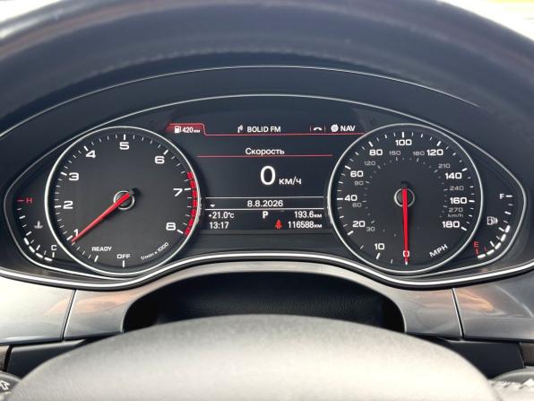 Audi A6 IV (C7) Рестайлинг с пробегом 2016 года, цена 2 285 000 рублей, 116587 км, седан, Автокод Объявления