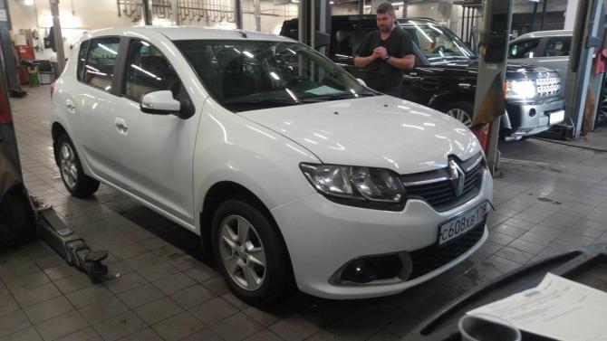 Renault Sandero II с пробегом 2014 года, цена 650 001 рубль, 113500 км, хэтчбек, Автокод Объявления