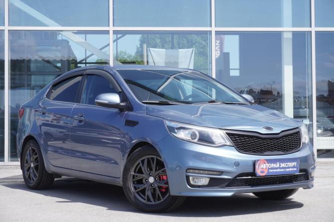 Kia Rio III Рестайлинг с пробегом 2015 года, цена 925 000 рублей, 186206 км, седан, Автокод Объявления