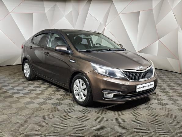 Kia Rio III Рестайлинг с пробегом 2017 года, цена 1 015 000 рублей, 177641 км, седан, Автокод Объявления