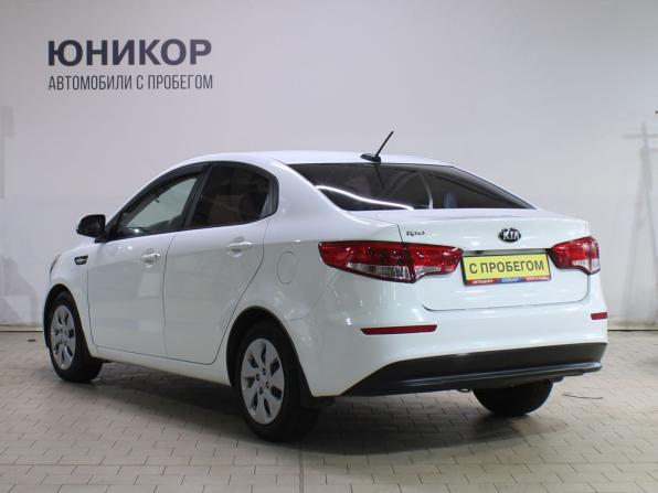 Kia Rio III Рестайлинг с пробегом 2017 года, цена 999 000 рублей, 161240 км, седан, Автокод Объявления
