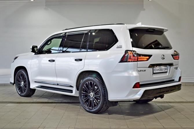 Lexus LX III Рестайлинг 2 с пробегом 2020 года, цена 12 200 000 рублей, 105500 км, внедорожник, Автокод Объявления