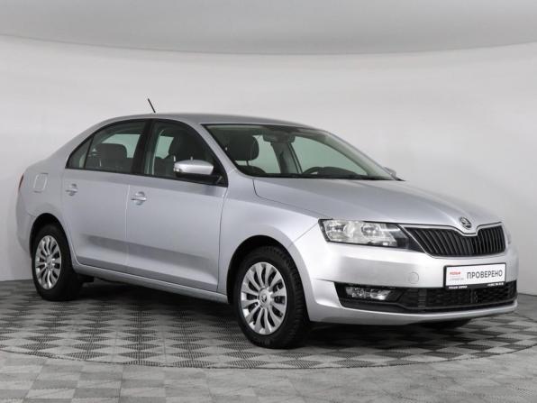 Skoda Rapid I Рестайлинг с пробегом 2018 года, цена 1 030 000 рублей, 124908 км, лифтбек, Автокод Объявления