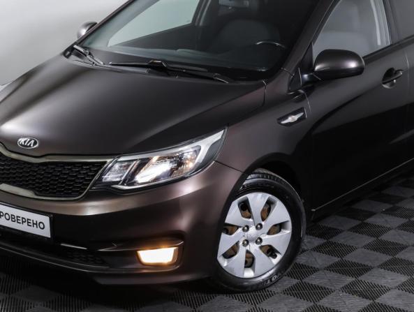 Kia Rio III Рестайлинг с пробегом 2015 года, цена 1 112 000 рублей, 87369 км, хэтчбек, Автокод Объявления