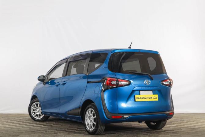 Toyota Sienta II Рестайлинг с пробегом 2019 года, цена 1 679 000 рублей, 78317 км, компактвэн, Автокод Объявления