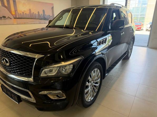 Infiniti QX80 I Рестайлинг с пробегом 2017 года, цена 3 710 500 рублей, 116441 км, внедорожник, Автокод Объявления