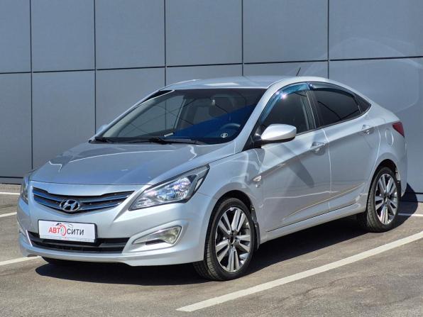 Hyundai Solaris I Рестайлинг с пробегом 2015 года, цена 954 000 рублей, 130355 км, седан, Автокод Объявления