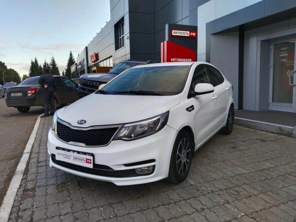 Kia Rio III Рестайлинг с пробегом 2016 года, цена 931 964 рубля, 124000 км, седан, Автокод Объявления