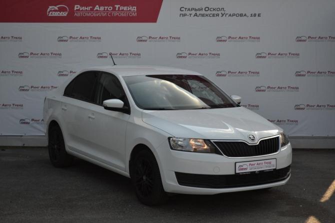 Skoda Rapid I Рестайлинг с пробегом 2017 года, цена 1 350 000 рублей, 54325 км, лифтбек, Автокод Объявления
