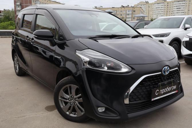 Toyota Sienta II Рестайлинг с пробегом 2020 года, цена 1 369 000 рублей, 94000 км, минивэн, Автокод Объявления