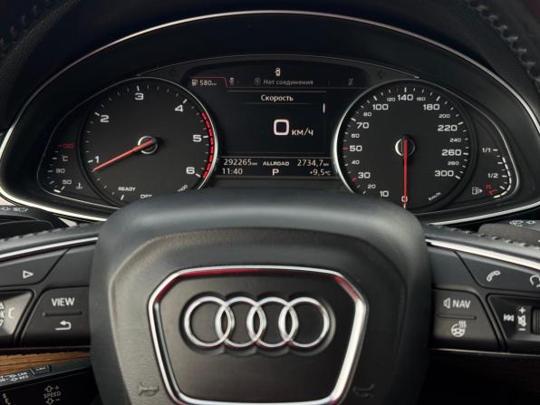 Audi Q7 II (4M) с пробегом 2017 года, цена 3 400 000 рублей, 292164 км, внедорожник, Автокод Объявления