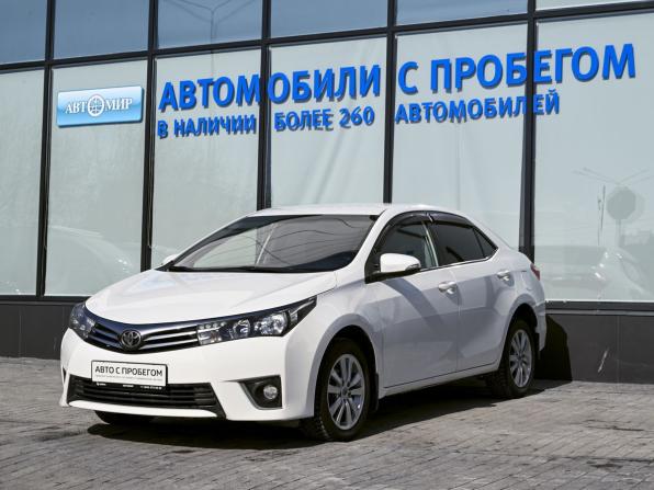 Toyota Corolla XI (E160 E170 E180) с пробегом 2013 года, цена 1 035 000 рублей, 251213 км, седан, Автокод Объявления