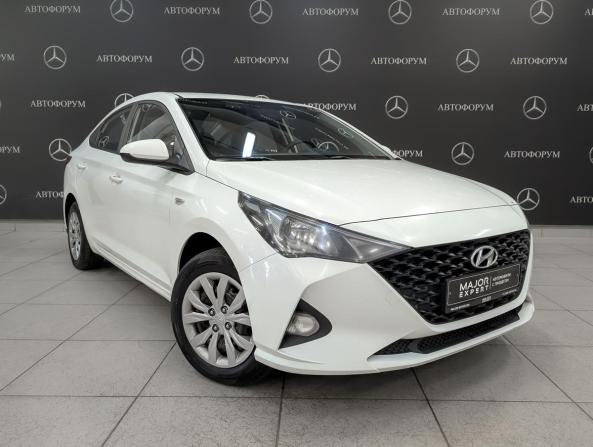 Hyundai Solaris II Рестайлинг с пробегом 2021 года, цена 1 190 000 рублей, 185886 км, седан, Автокод Объявления