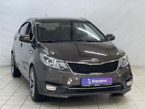Kia Rio III Рестайлинг с пробегом 2015 года, цена 1 020 000 рублей, 119986 км, седан, Автокод Объявления