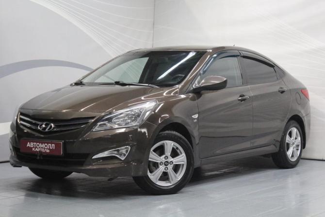 Hyundai Solaris I Рестайлинг с пробегом 2016 года, цена 1 050 000 рублей, 120595 км, седан, Автокод Объявления
