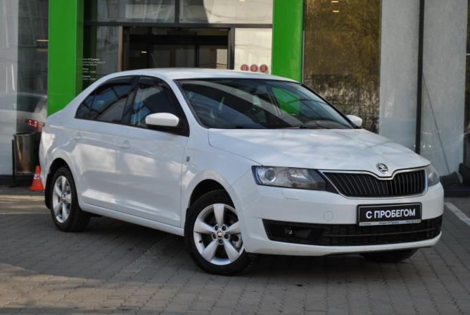 Skoda Rapid I с пробегом 2014 года, цена 760 000 рублей, 262530 км, лифтбек, Автокод Объявления