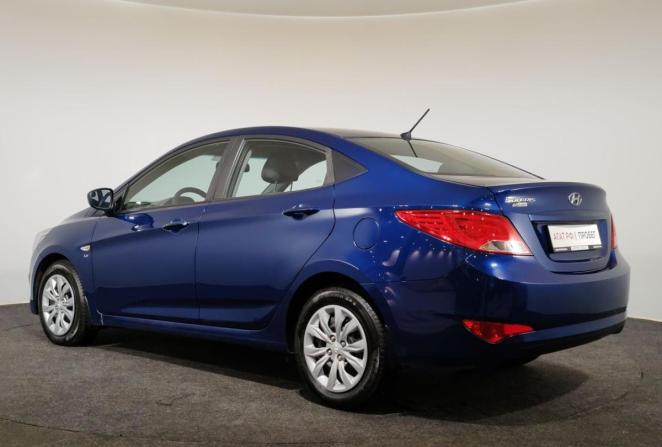 Hyundai Solaris I Рестайлинг с пробегом 2016 года, цена 1 200 000 рублей, 123833 км, седан, Автокод Объявления