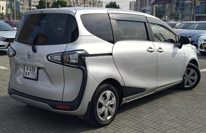 Toyota Sienta II Рестайлинг с пробегом 2019 года, цена 1 350 000 рублей, 110000 км, минивэн, Автокод Объявления