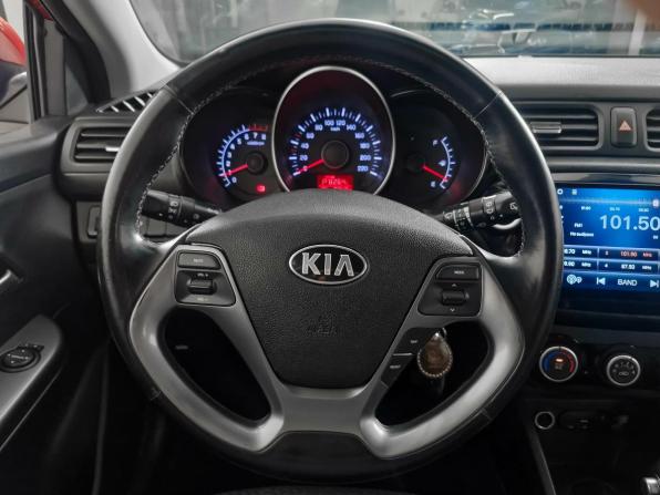 Kia Rio III Рестайлинг с пробегом 2016 года, цена 1 159 000 рублей, 103419 км, хэтчбек, Автокод Объявления