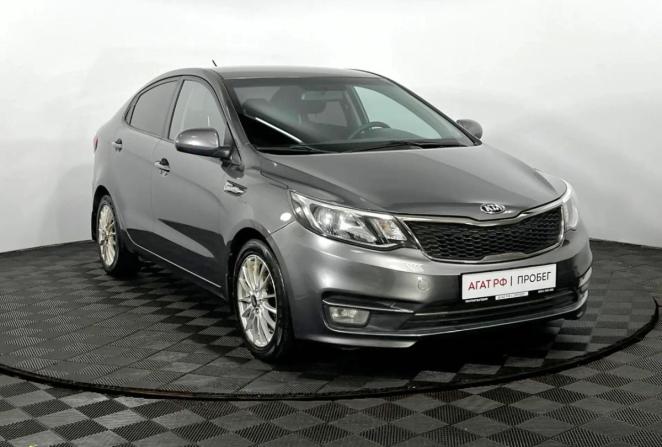 Kia Rio III с пробегом 2015 года, цена 1 100 000 рублей, 143692 км, седан, Автокод Объявления