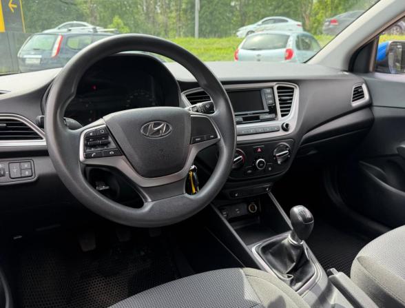 Hyundai Solaris II Рестайлинг с пробегом 2021 года, цена 1 440 000 рублей, 95365 км, седан, Автокод Объявления