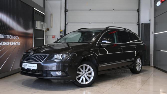 Skoda Superb II Рестайлинг с пробегом 2013 года, цена 1 450 000 рублей, 131371 км, универсал, Автокод Объявления