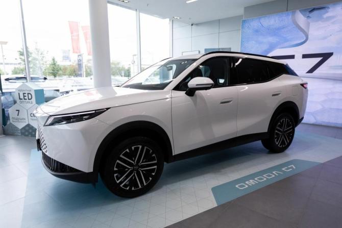 Новый Omoda C7 2026 года, цена 3 208 270 рублей, внедорожник, Автокод Объявления
