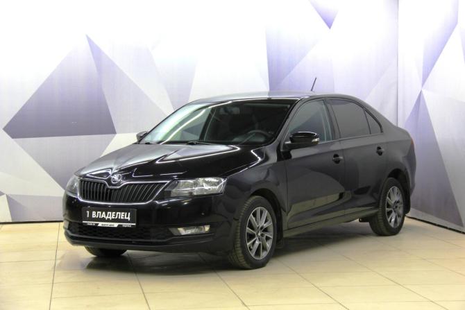 Skoda Rapid I Рестайлинг с пробегом 2018 года, цена 1 219 300 рублей, 157506 км, лифтбек, Автокод Объявления