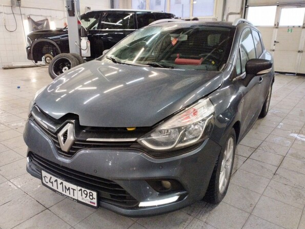 Renault Clio 2019 Р±РµР»С‹Р№