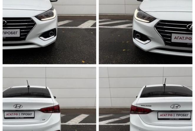 Hyundai Solaris I Рестайлинг с пробегом 2017 года, цена 1 650 000 рублей, 34369 км, седан, Автокод Объявления