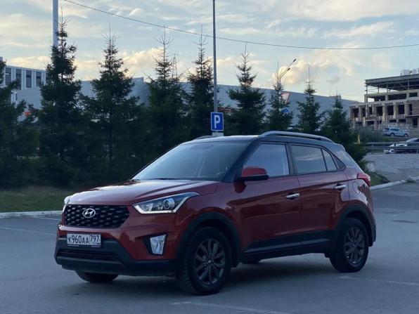 Hyundai Creta I Рестайлинг с пробегом 2020 года, цена 1 995 000 рублей, 102000 км, внедорожник, Автокод Объявления