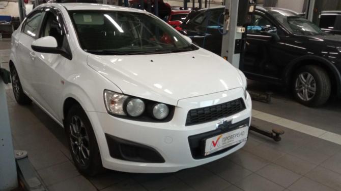Chevrolet Aveo I Рестайлинг с пробегом 2012 года, цена 576 000 рублей, 159826 км, хэтчбек, Автокод Объявления