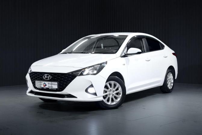 Hyundai Solaris II Рестайлинг с пробегом 2020 года, цена 1 370 000 рублей, 75609 км, седан, Автокод Объявления