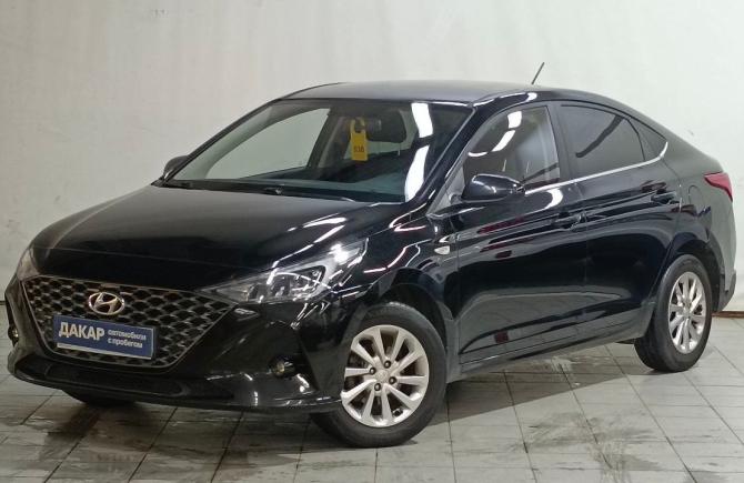 Hyundai Solaris II Рестайлинг с пробегом 2021 года, цена 1 510 000 рублей, 122971 км, седан, Автокод Объявления