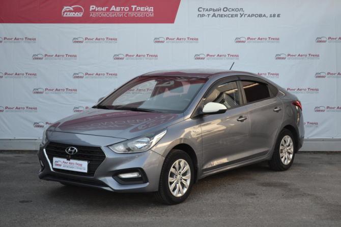 Hyundai Solaris II с пробегом 2017 года, цена 1 090 000 рублей, 145701 км, седан, Автокод Объявления