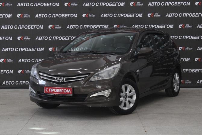 Hyundai Solaris I Рестайлинг с пробегом 2016 года, цена 893 000 рублей, 104000 км, хэтчбек, Автокод Объявления