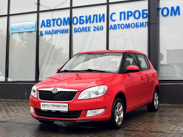 Skoda Fabia II Рестайлинг