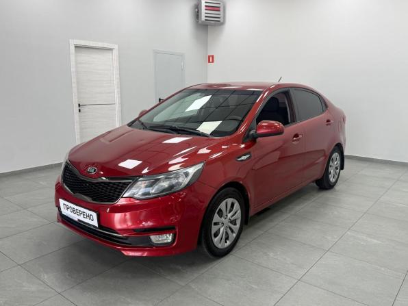 Kia Rio III Рестайлинг с пробегом 2016 года, цена 970 000 рублей, 140367 км, седан, Автокод Объявления