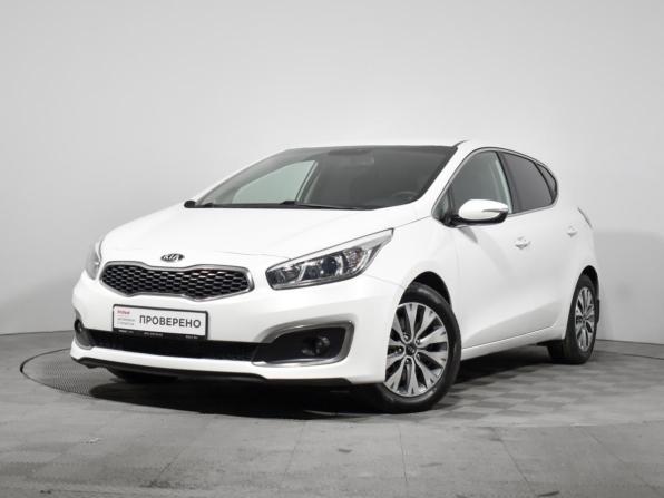 Kia Ceed II Рестайлинг с пробегом 2018 года, цена 1 350 000 рублей, 119360 км, хэтчбек, Автокод Объявления