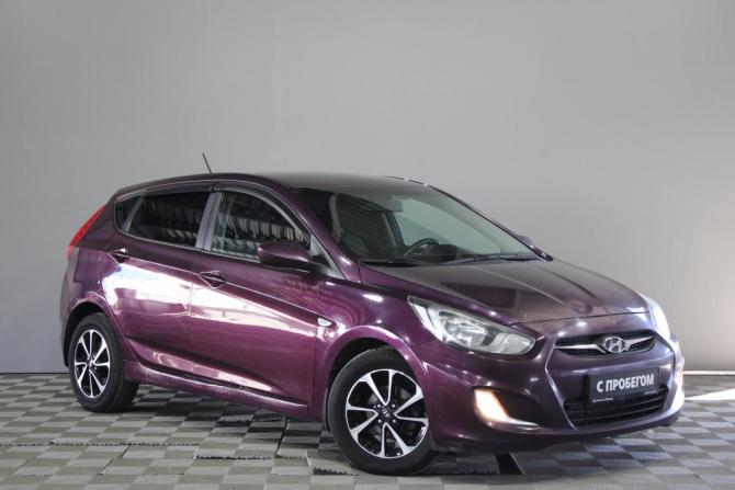 Hyundai Solaris I с пробегом 2011 года, цена 825 000 рублей, 161100 км, хэтчбек, Автокод Объявления