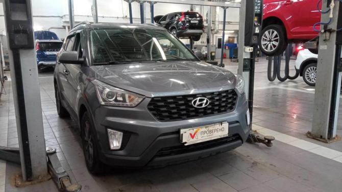 Hyundai Creta I Рестайлинг с пробегом 2021 года, цена 1 920 000 рублей, 88839 км, внедорожник, Автокод Объявления