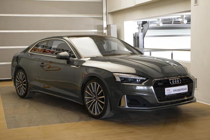 Audi A5 II (F5) Рестайлинг с пробегом 2021 года, цена 4 590 000 рублей, 78702 км, купе, Автокод Объявления