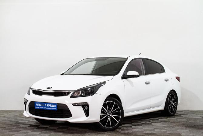 Kia Rio IV с пробегом 2020 года, цена 1 409 000 рублей, 74236 км, седан, Автокод Объявления
