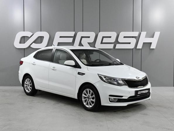 Kia Rio III Рестайлинг с пробегом 2015 года, цена 1 190 000 рублей, 101106 км, седан, Автокод Объявления