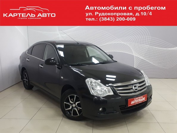 Nissan Almera 2018 черный